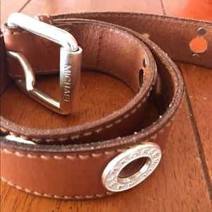 Michael Kors authentic leather belt